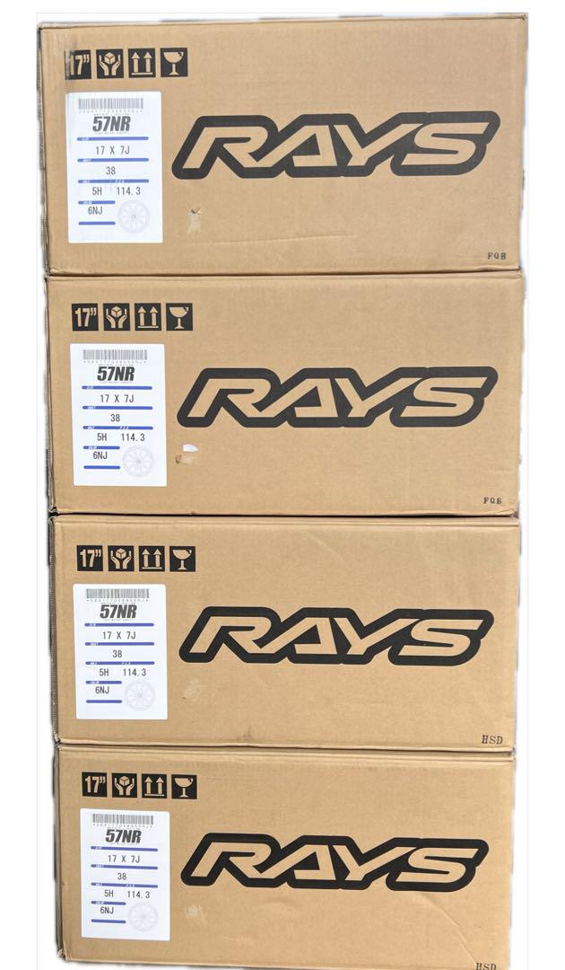 最終値下げ 訳あり5月限定RAYSグラムライツ17×7J 48 114.3 5H