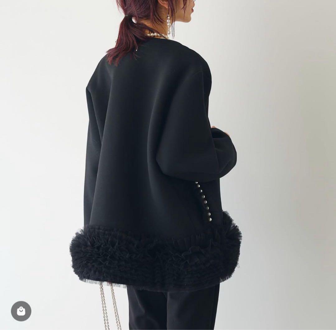 まるうさぎ チュールパールコート　トレフルプラスワン　chesty 好きに