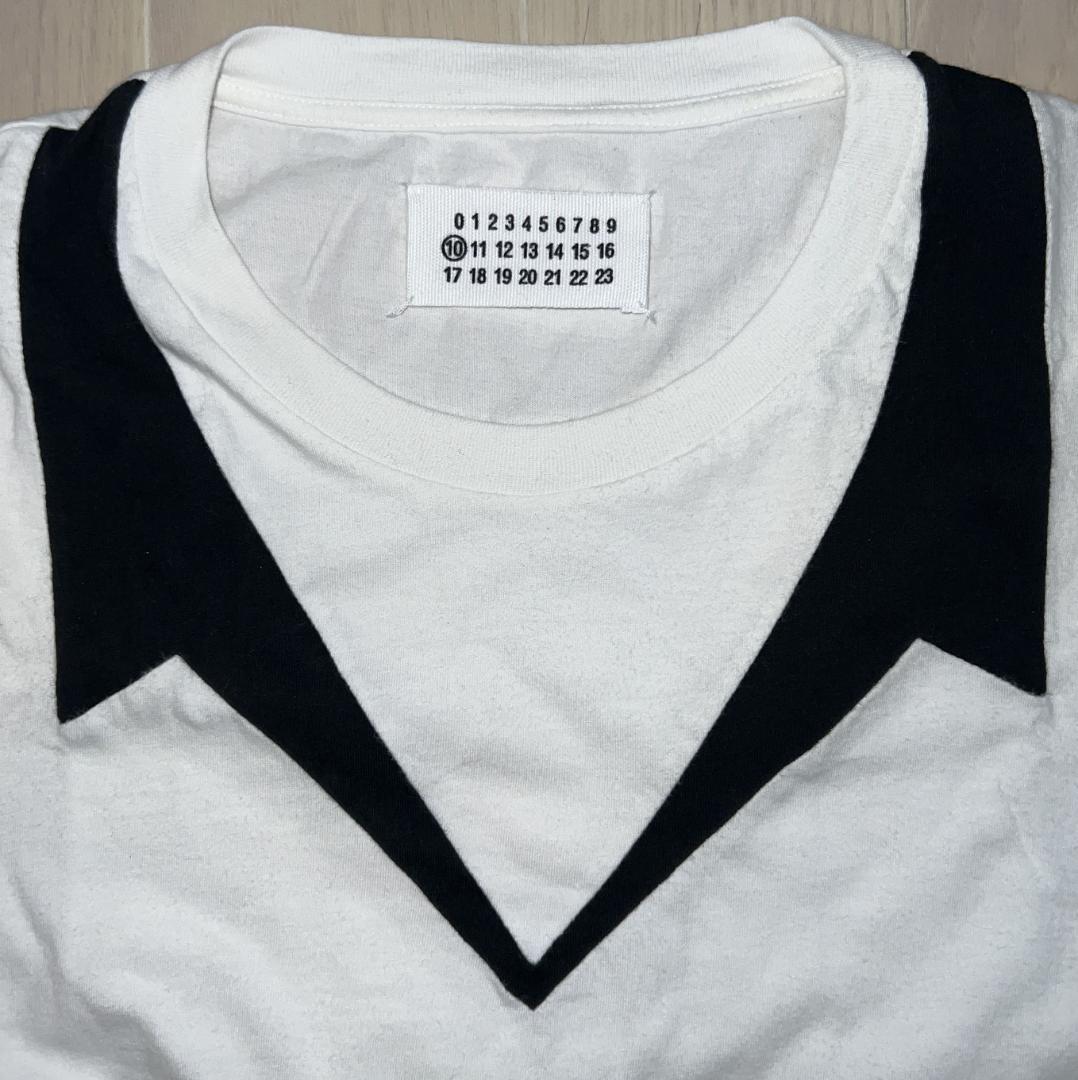 【本人期】MaisonMartinMargiela⑩ 半袖Tシャツ 48 白