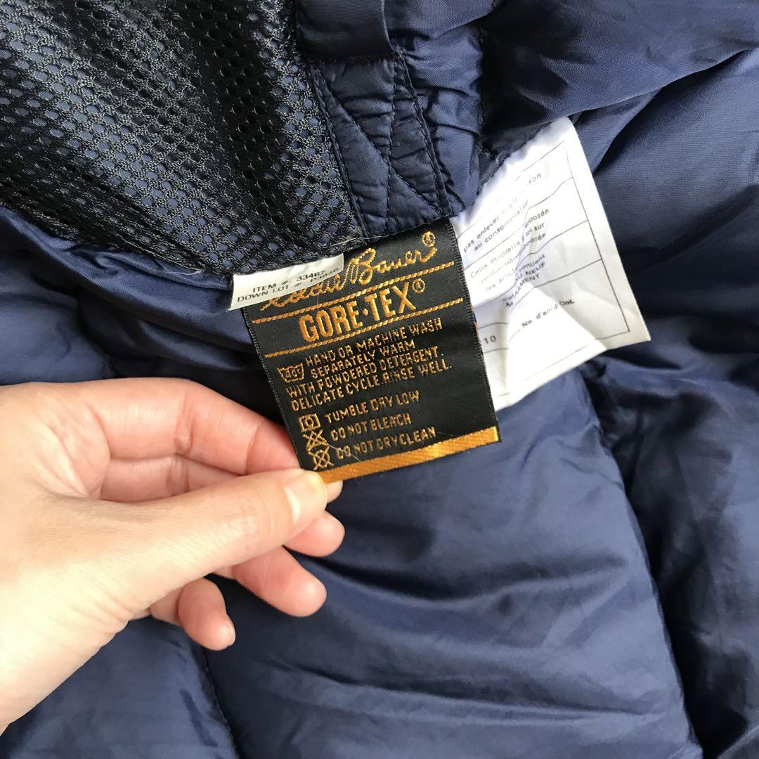 Eddie Bauer 白タグ　GORE-TEX ダウンジャケット