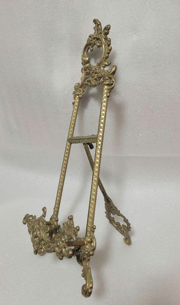 フランス製 イーゼルスタンド　BRASS 真鍮製 ブラス アンティーク