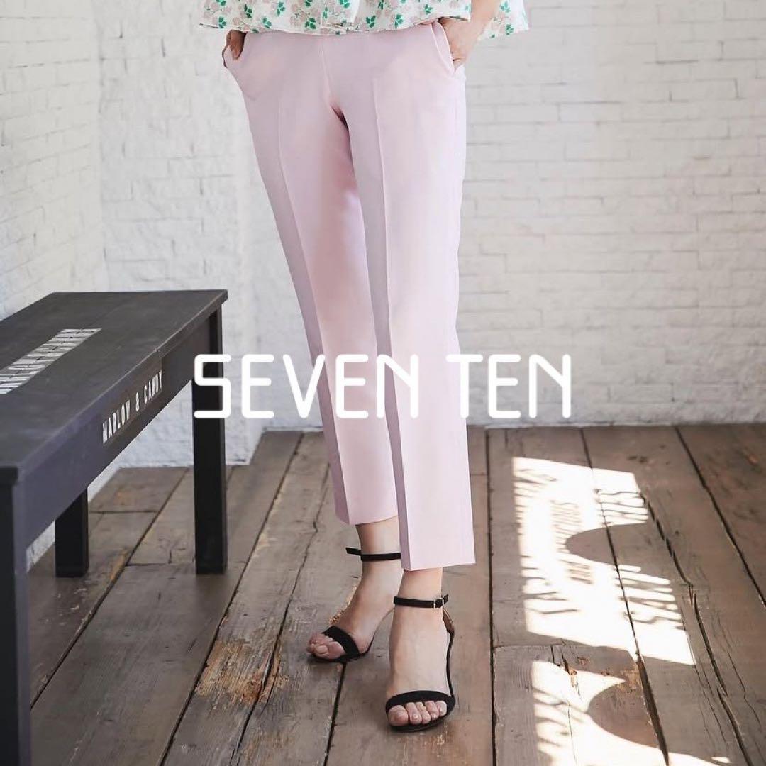 SEVEN TEN ベーシックパンツ　ライトピンク　Ｓサイズ