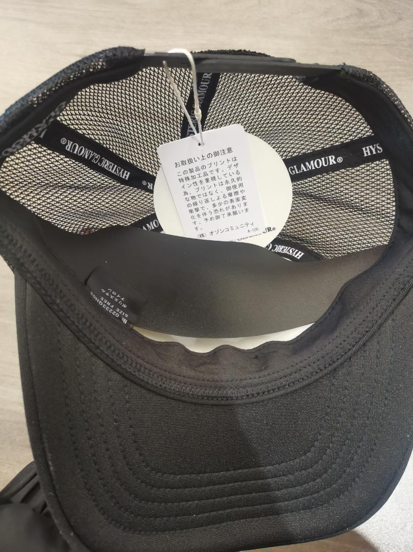 新品 -ヒステリックグラマー　キャップ-GUITAR GIRL~