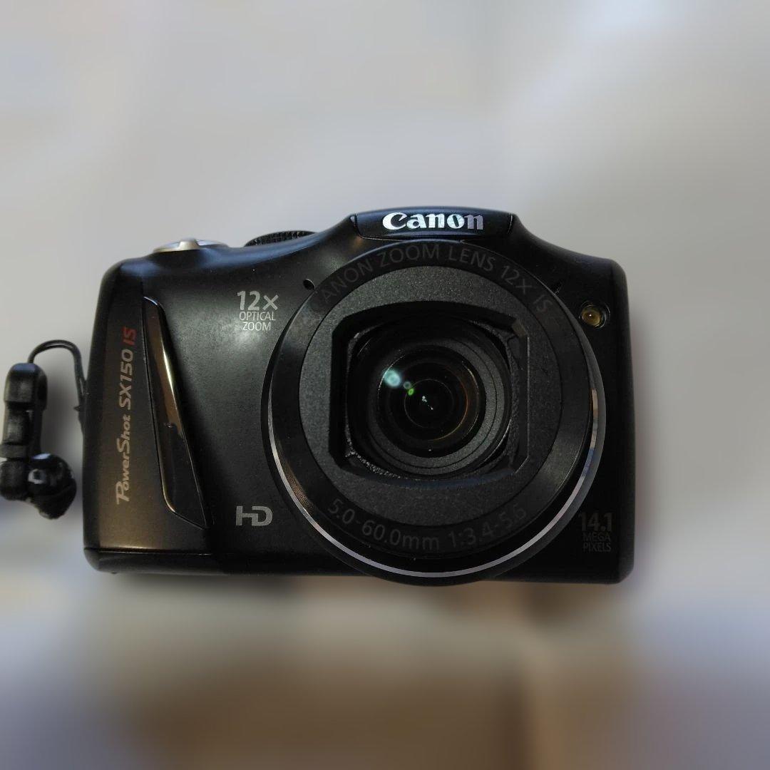Canon Powershot SX150 IS キャノン パワーショット目立った傷や汚れなし
