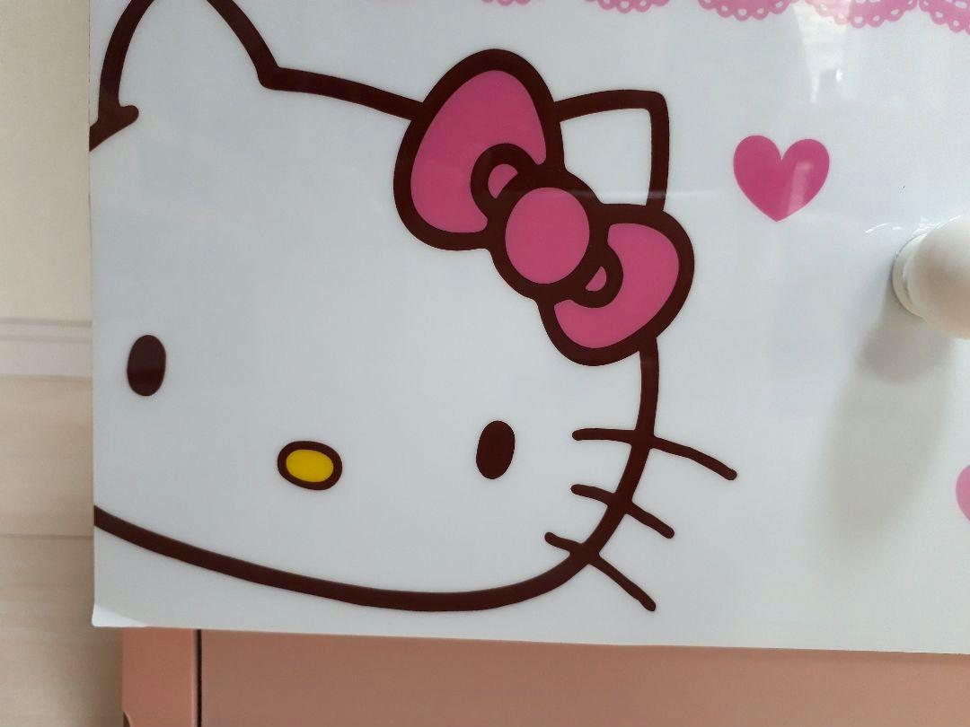 キティちゃん　木製　棚　本棚　引き出し