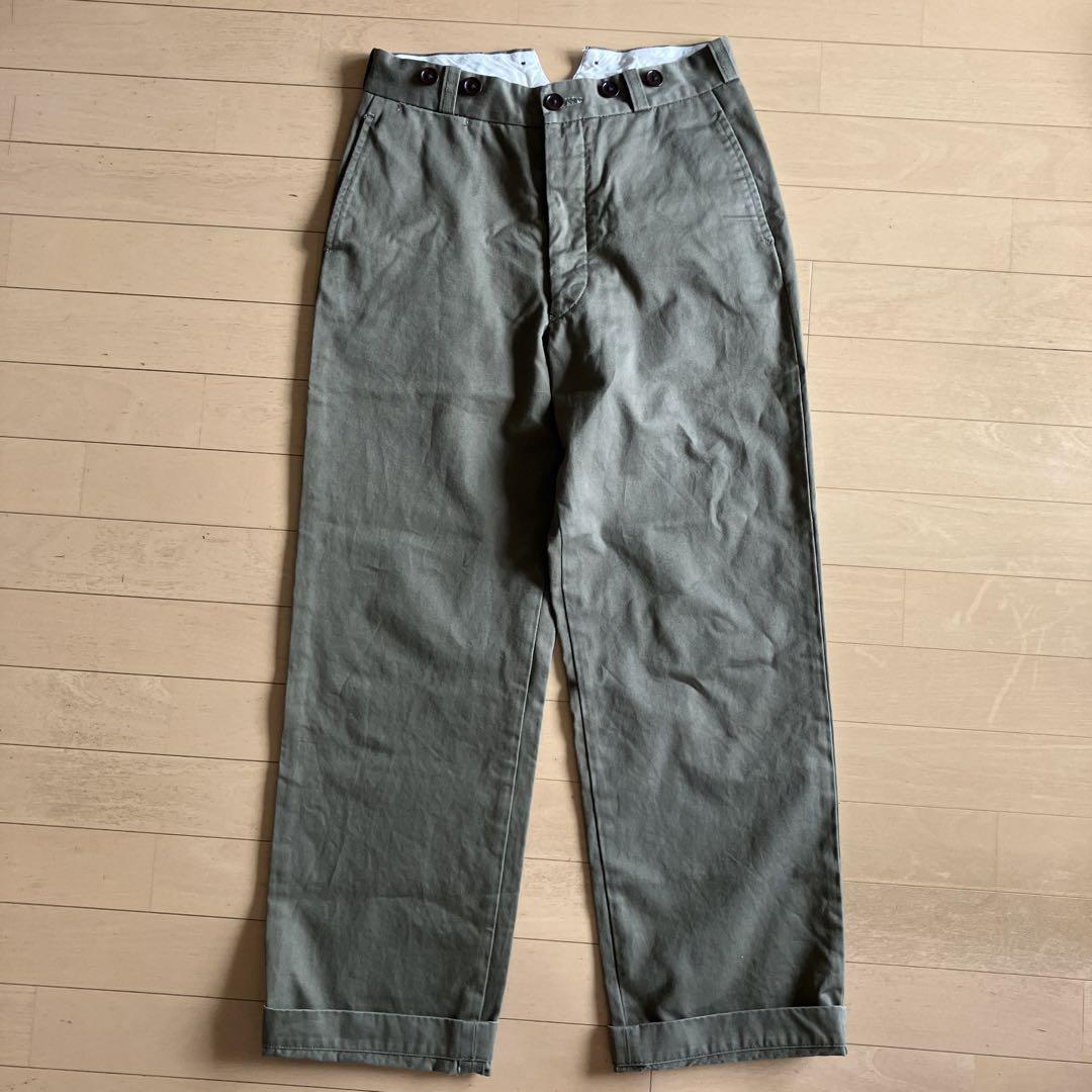 ナイジェルケーボン　ミリタリーチノパンツ　サイズ10