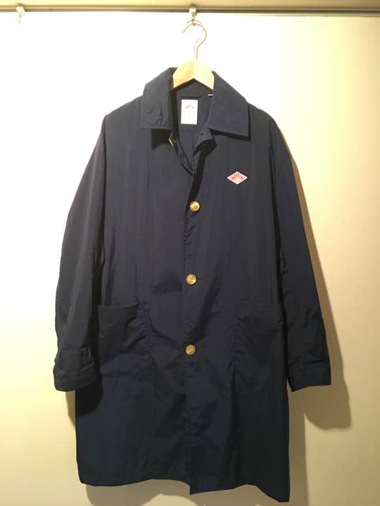 DANTON ステンカラーコート サイズ40 ベージュ ダントン] BC☆DANTON NYLON ステンカラーコート （ステンカラー