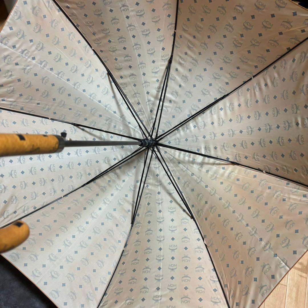 MCM エムシーエム ヴィセトス柄 長傘 雨傘 雨具 総柄 ブランド 小物