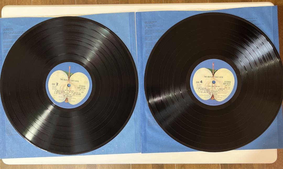 ビートルズ　ベスト盤（青）　1967年〜1970年