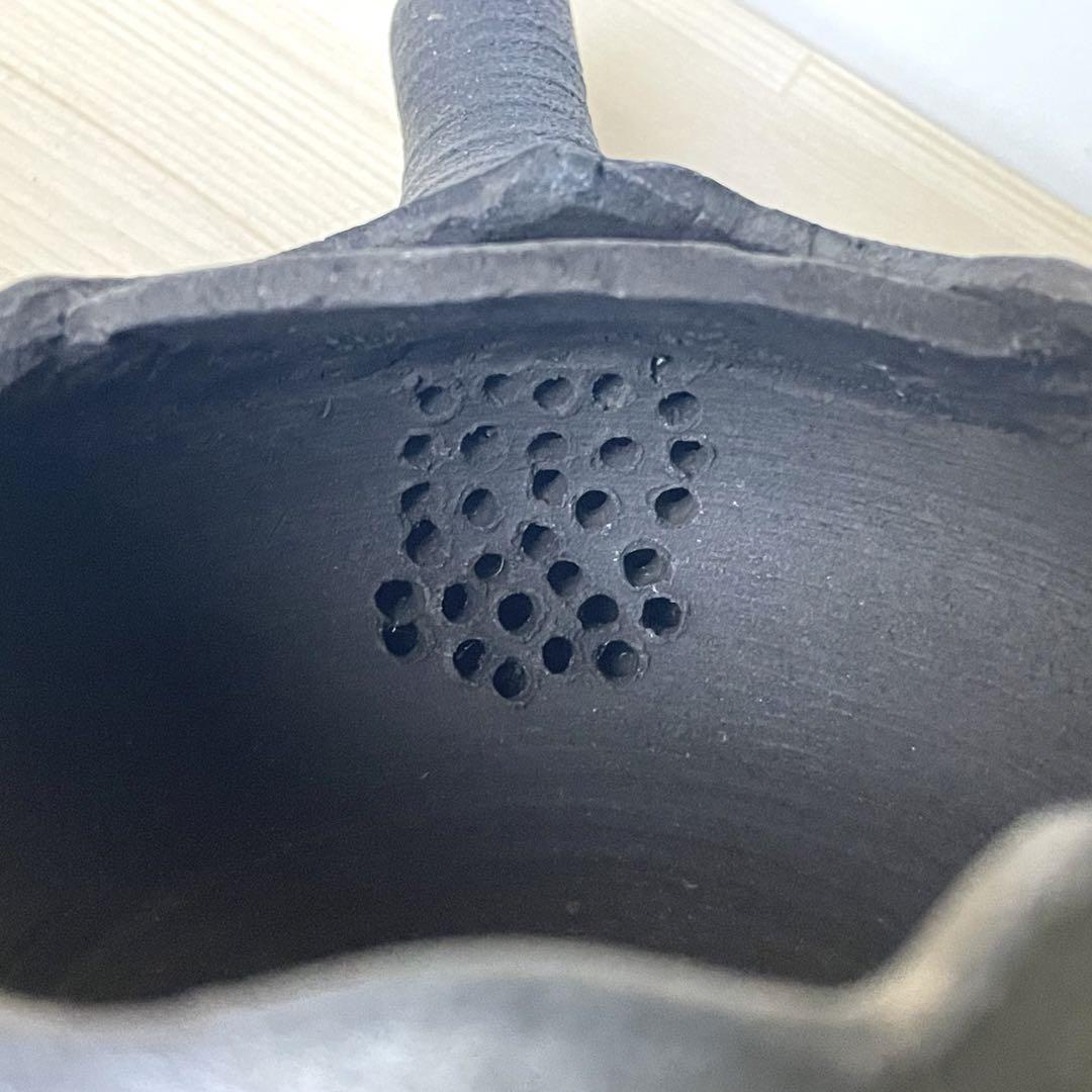 炭化焼締 急須 八ヶ岳窯 伊藤修身 樫山工房 作家物 焼き締め 備前焼 信楽焼