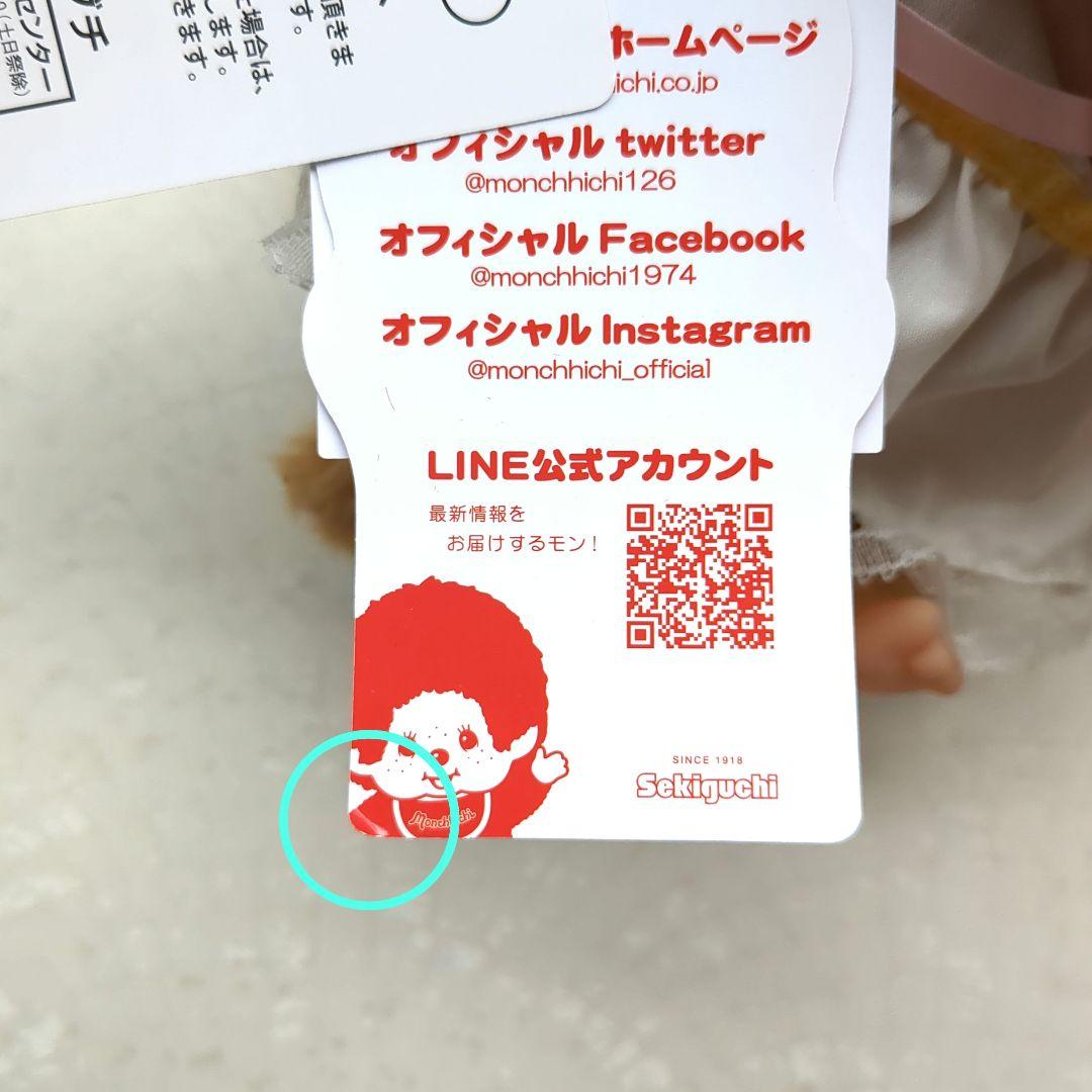 ラブハッピーエンジェル モンチッチ Mサイズ 女の子 ぬいぐるみ