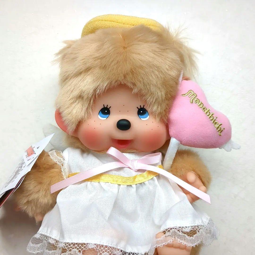 ラブハッピーエンジェル モンチッチ Mサイズ 女の子 ぬいぐるみ