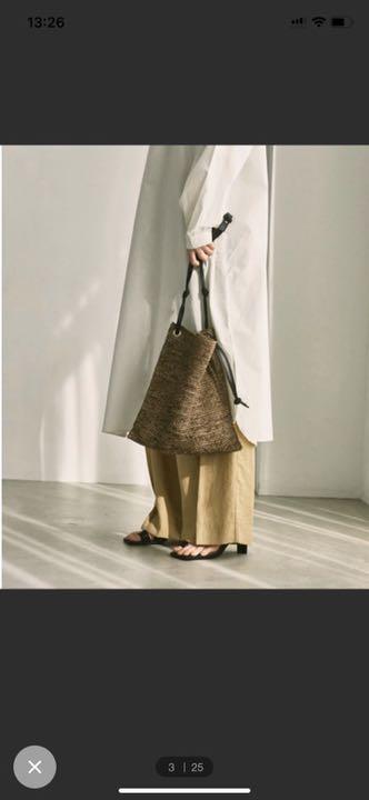 超特価通販 todayful 期間限定値下げ 8n3tM-m86590366932 ラフィアショルダーバッグ セール安い