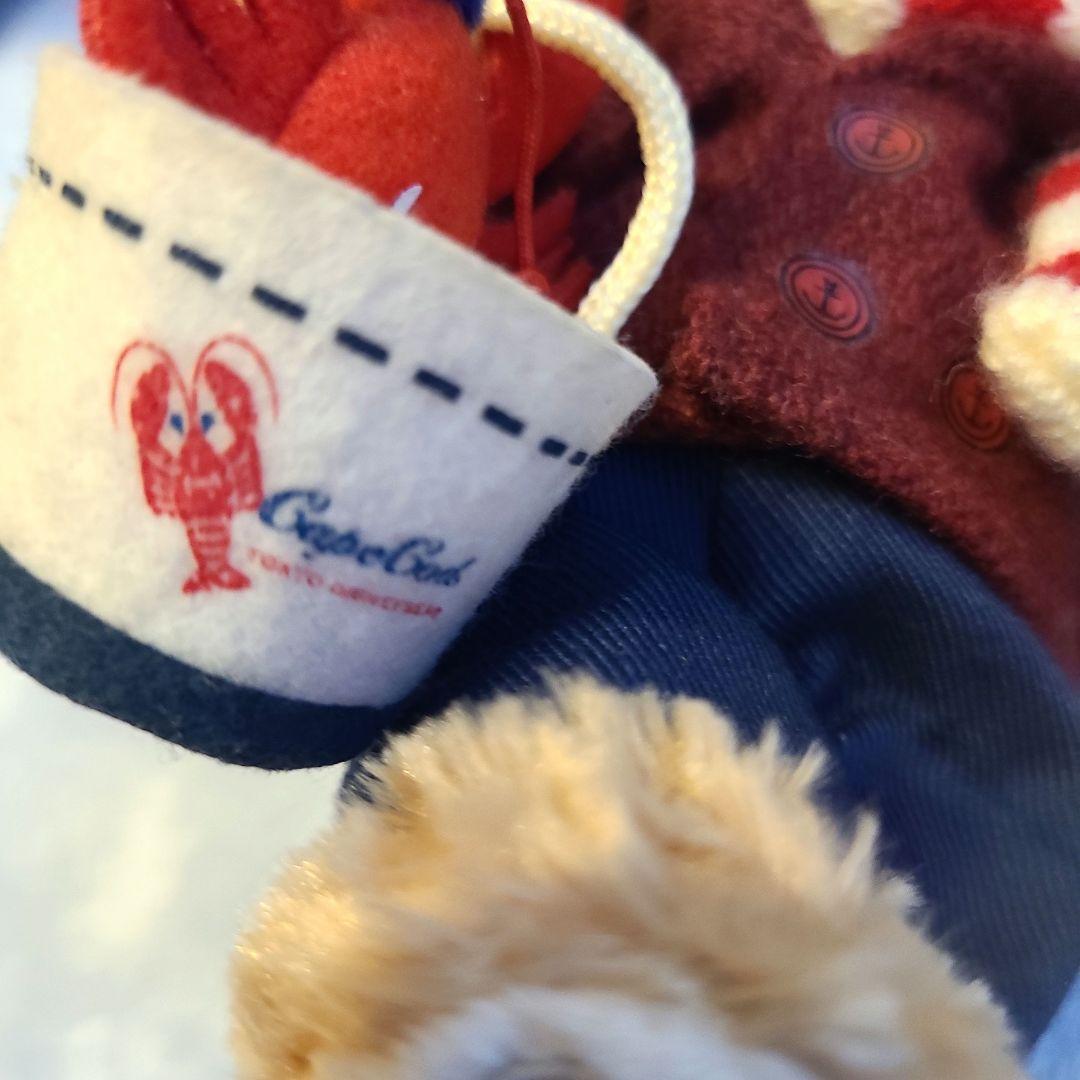 ダッフィー&シェリーメイ　ぬいぐるみバッジ　４点