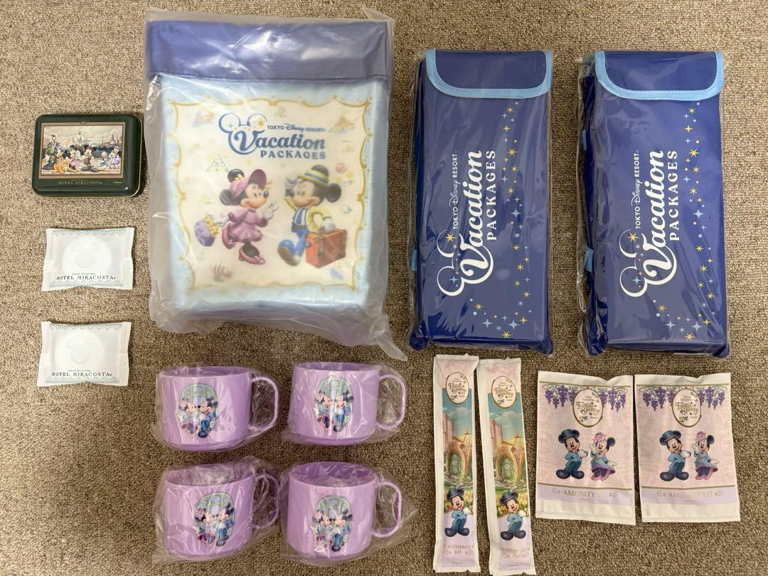 ディズニー　バケーションパッケージ　限定トミカ3点セット ミニカーショップ ケンボックス ディズニートミカバケーション