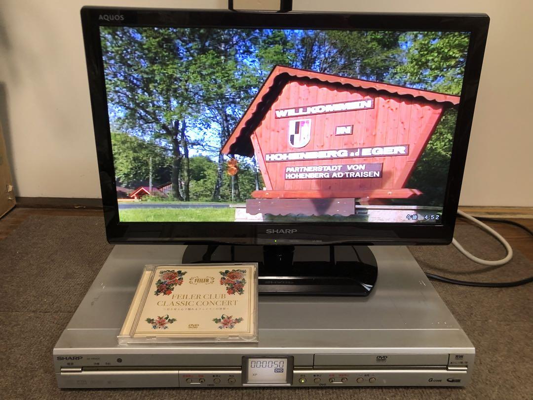 【現状品】シャープ HDD一体型DVDレコーダー DV-HR400