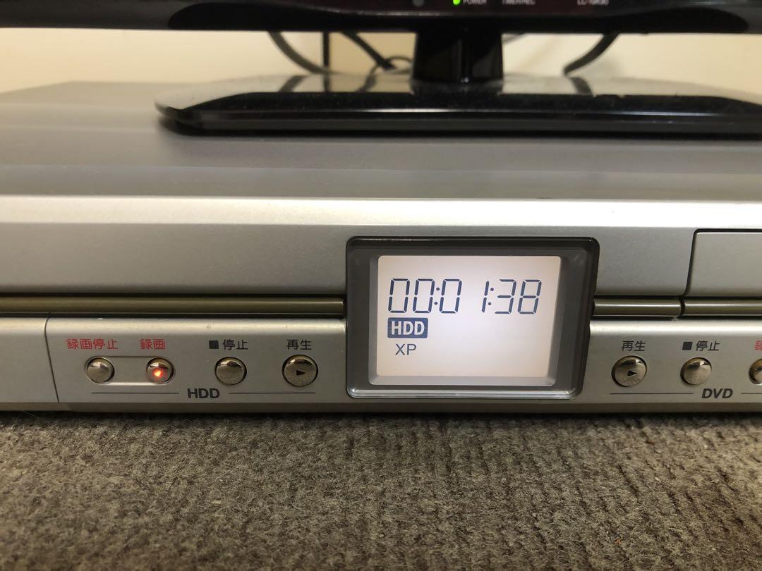 【現状品】シャープ HDD一体型DVDレコーダー DV-HR400