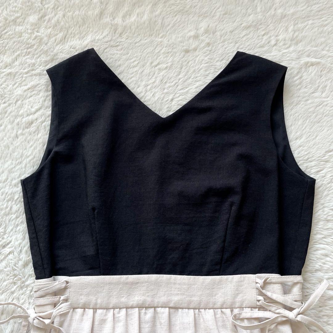 美品　Rirandture バッククロスティアードワンピース　小嶋陽菜着用