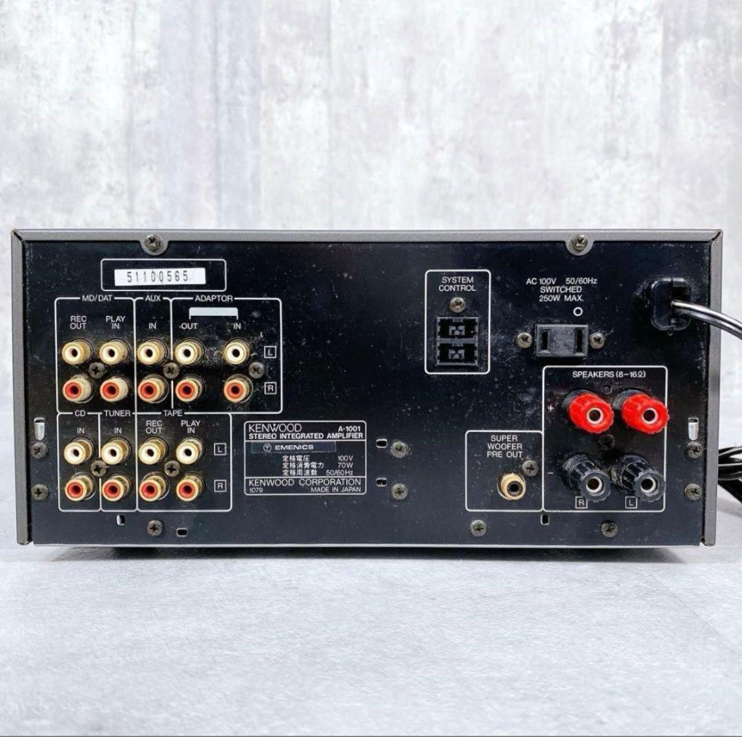 Z808 KENWOOD ケンウッド K's A-1001 プリメインアンプ