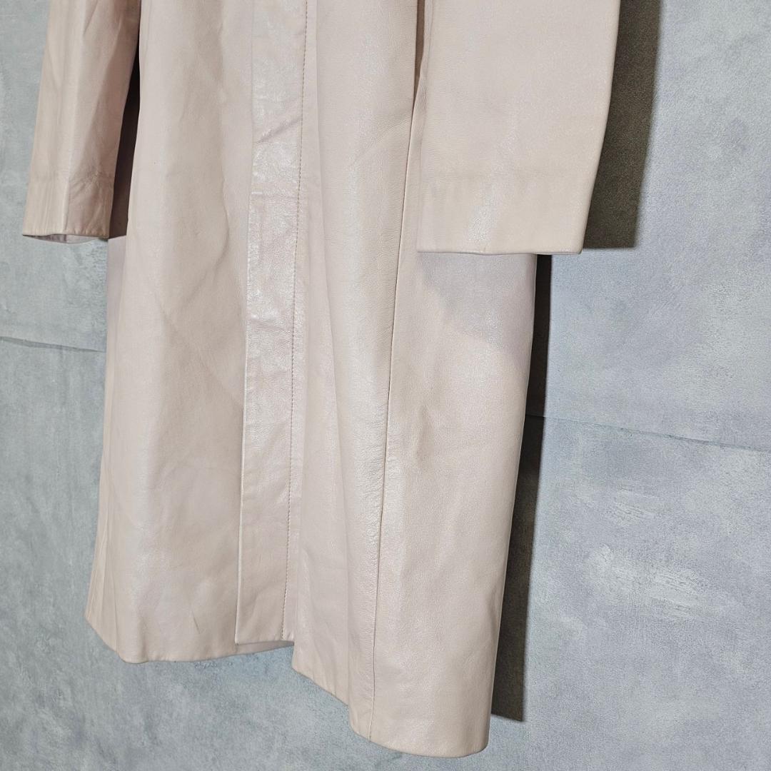 良デザイン◎ OLD A.P.C. レザーコート フランス製 DM1051