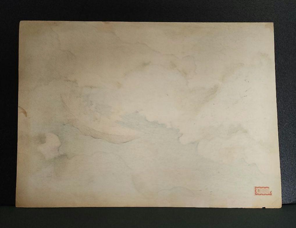 三木翠山　木版画「初夏の保津川」新版画　川瀬巴水