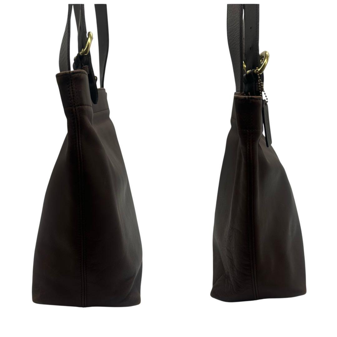 【希少品】オールドコーチ トートバッグ ブラウン 本革 グローブレザー USA製 【希少品】オールドコーチ トートバッグ ブラウン 本革 グローブレザー USA製