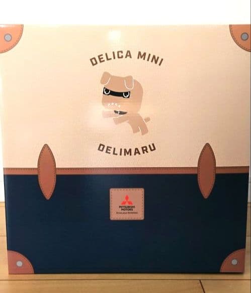 三菱自動車 デリカミニ デリ丸 BIGサイズ ぬいぐるみ 非売品 新品