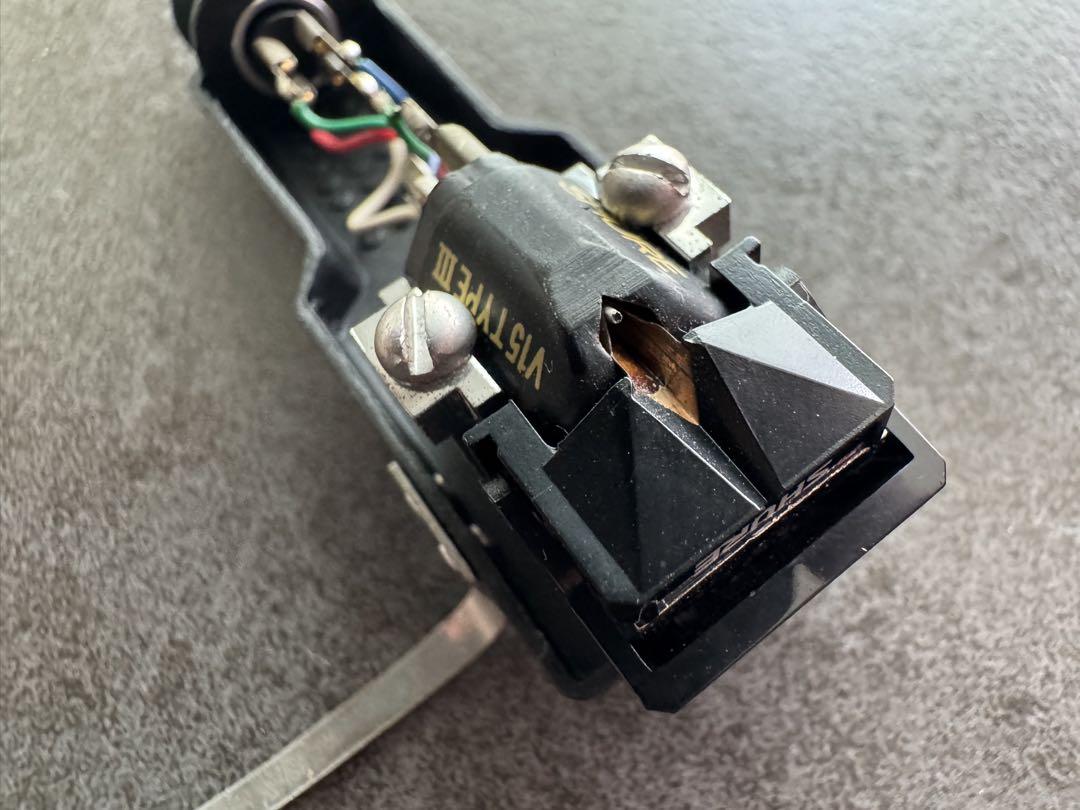 SONY SHURE V-15 TypeIII レコードカートリッジ ジャンク
