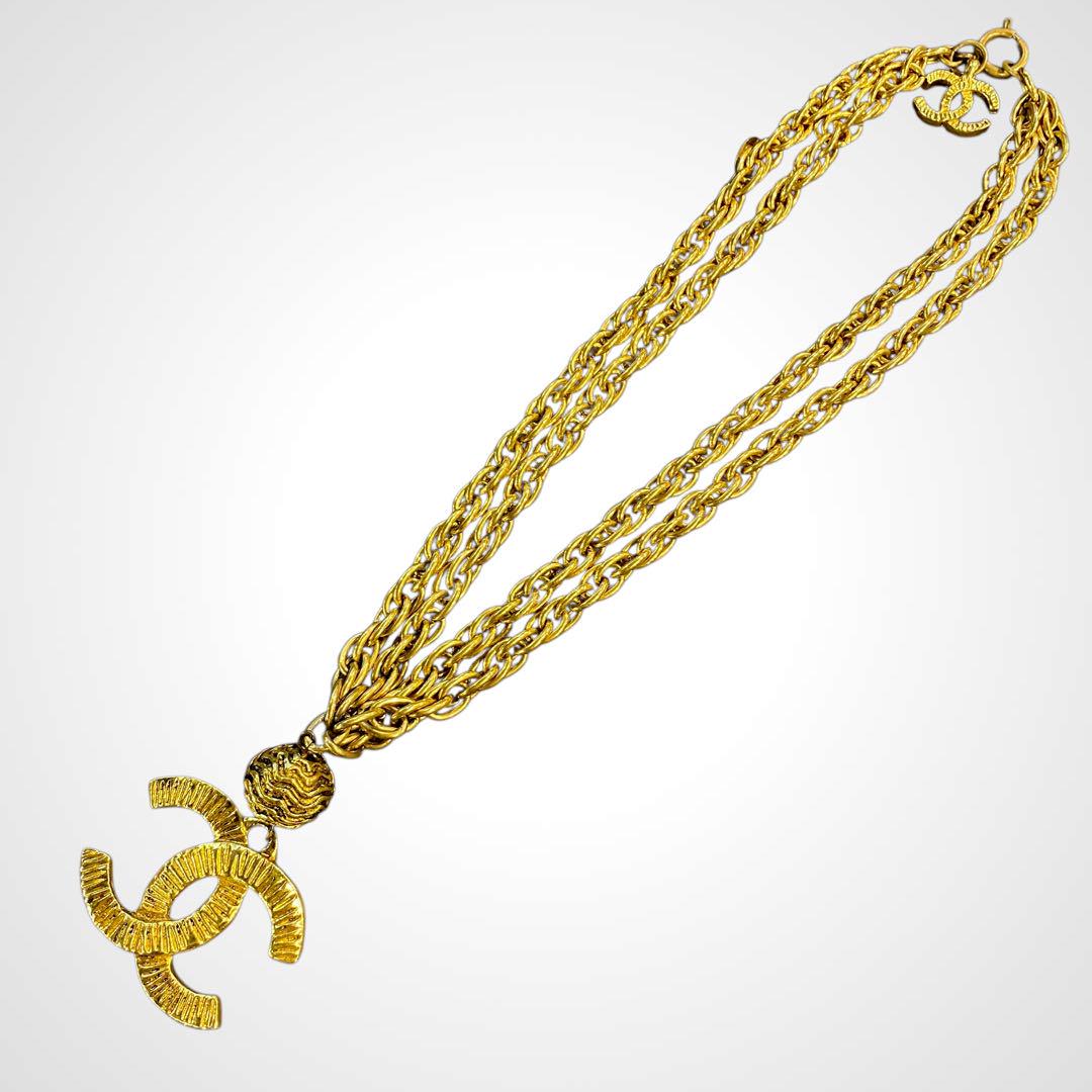 ワンピなど最旬ア！ ココマーク CHANEL/シャネル 二重チェーン f_006 ネックレス アクセサリー
