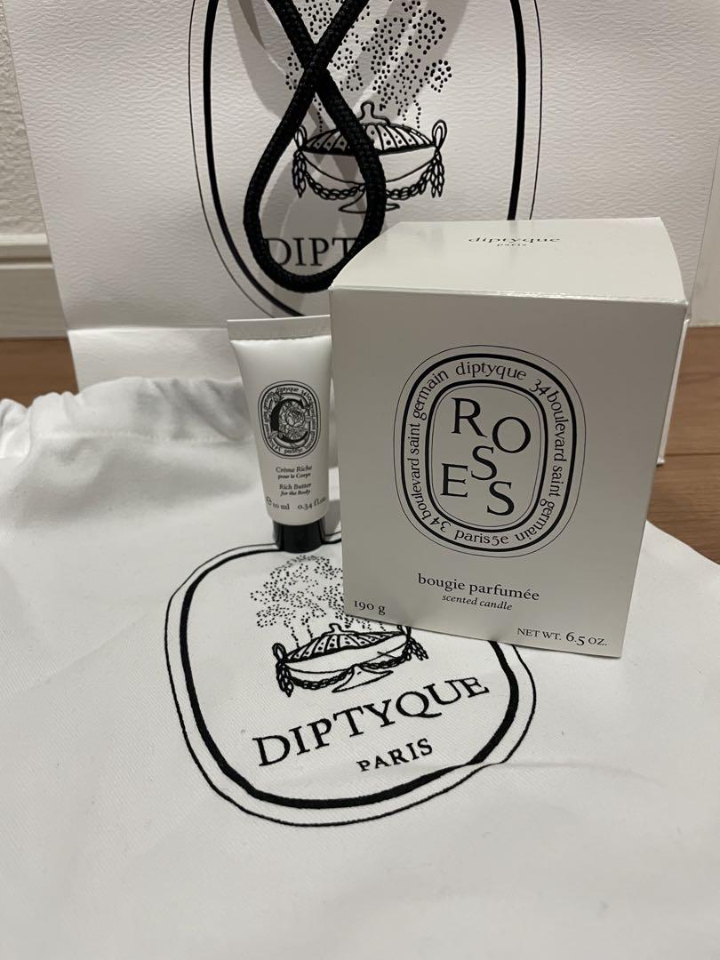 diptyque ROSES アロマキャンドル 190g