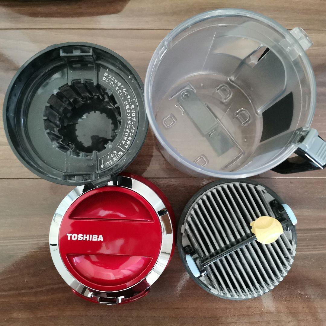 東芝 掃除機 VC-C6 中古動作品 2018年式 レッド 東芝 掃除機 VC-C6 中古動作品 2018年式 レッド - メルカリ