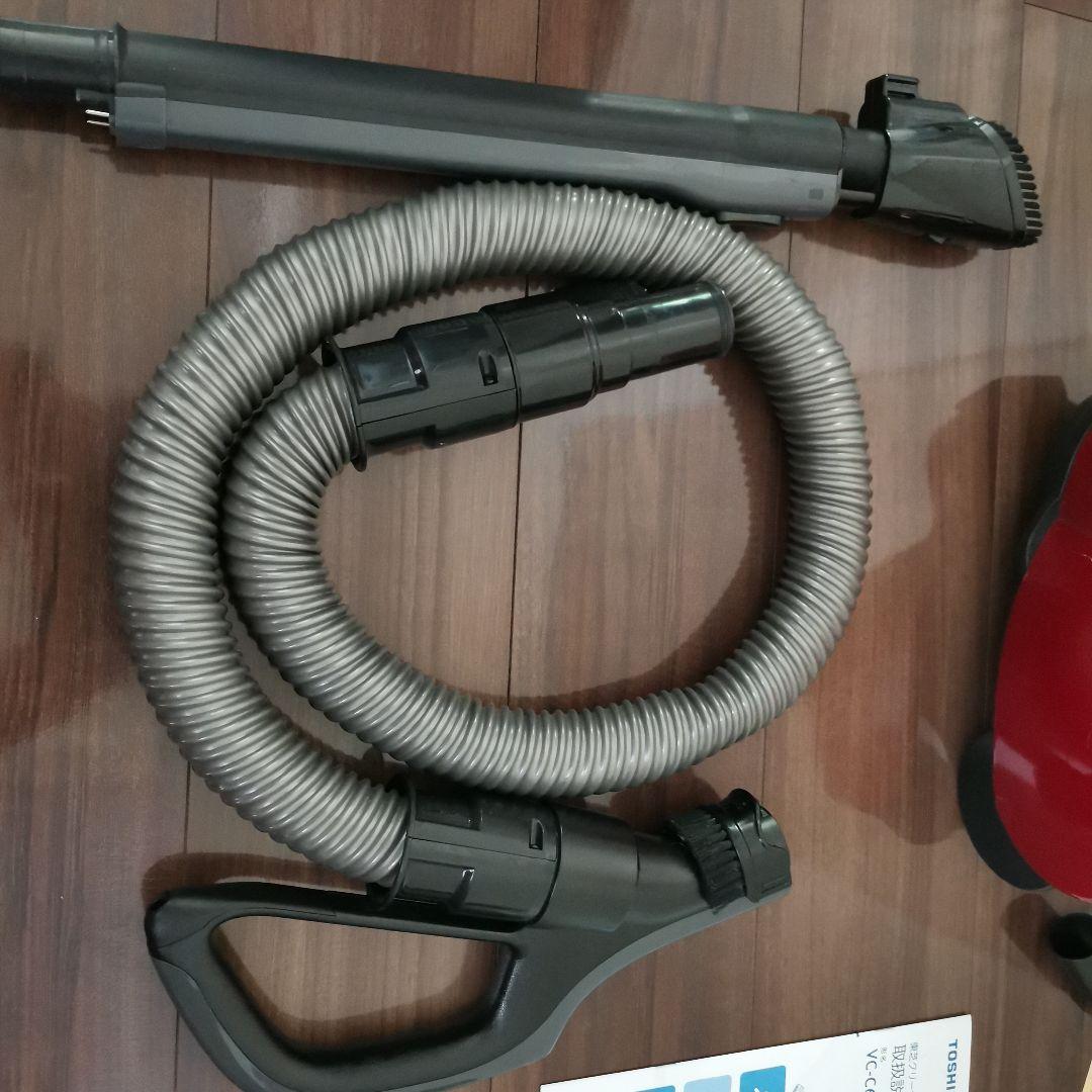 東芝 掃除機 VC-C6 中古動作品 2018年式 レッド 東芝 掃除機 VC-C6 中古動作品 2018年式 レッド - メルカリ