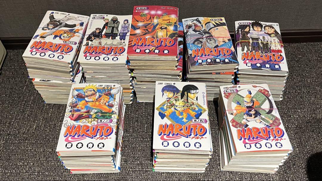 ※裁断済　ナルト　NARUTO　全巻セット 裁断済み】NARUTO-ナルト- 全巻セット(1〜72巻) - メルカリ