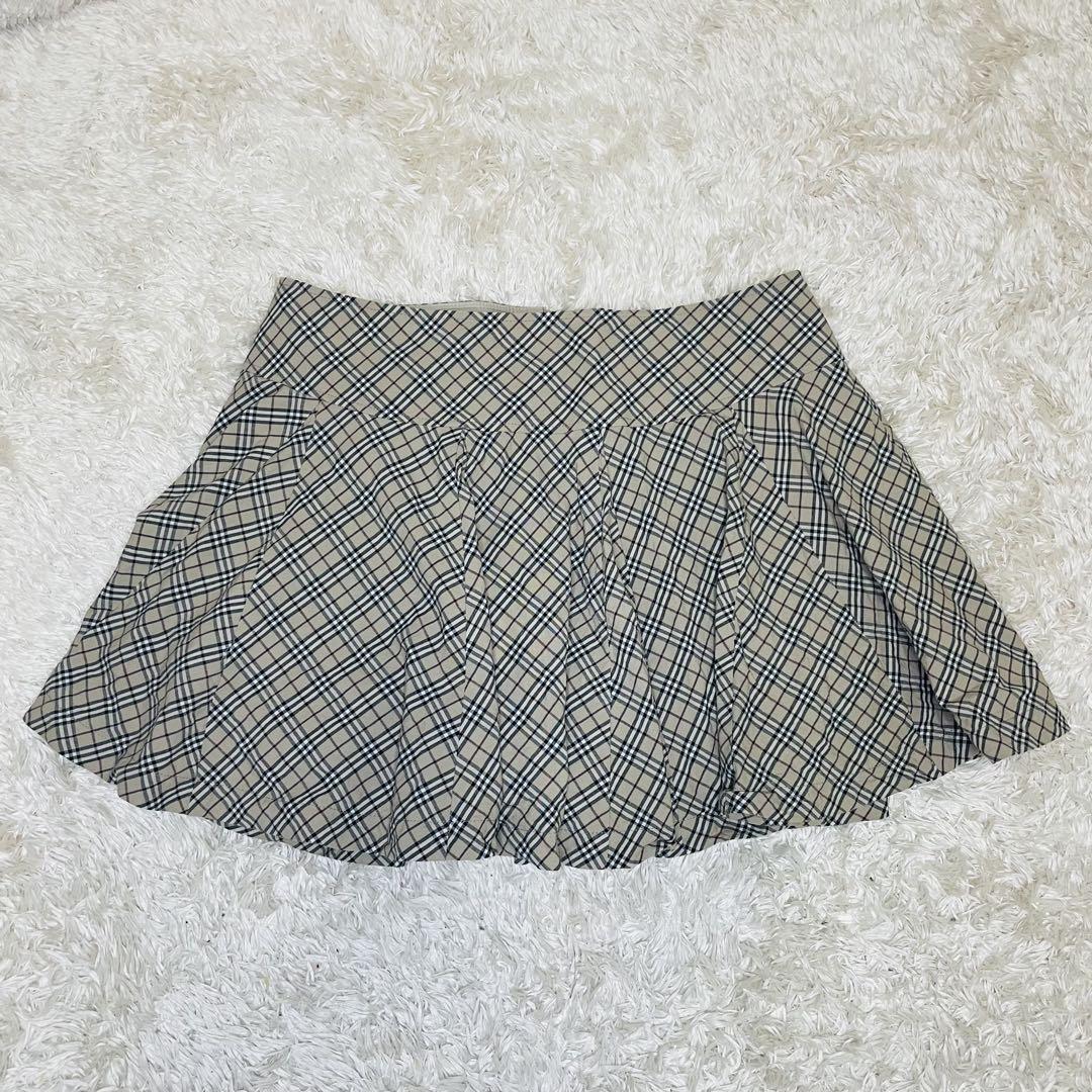 バーバリー ブルーレーベルBURBERRY BLUE LABEL バイアスノバ