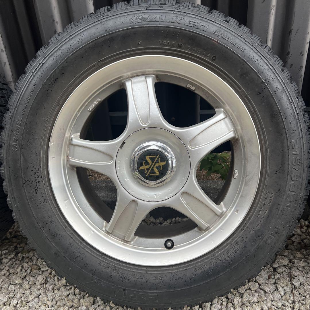 VXタイヤ＆ホイール セット 215 60 R15 アルミ＆スタッドレス 4本組