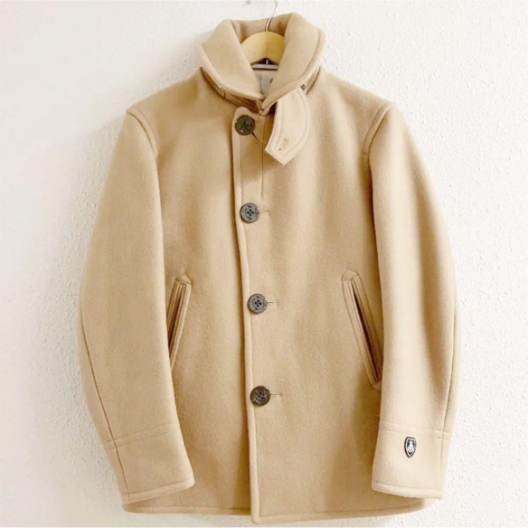 ORCIVAL メルトン シングル ジャケット コート 3
