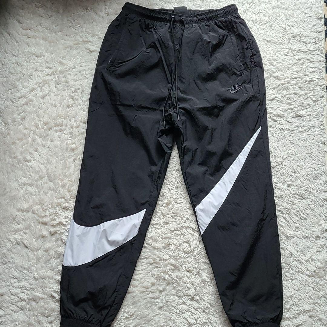 総合評価 NIKE ビッグスウッシュ ナイロン 上下 L xhceW-m86614339306 得価国産