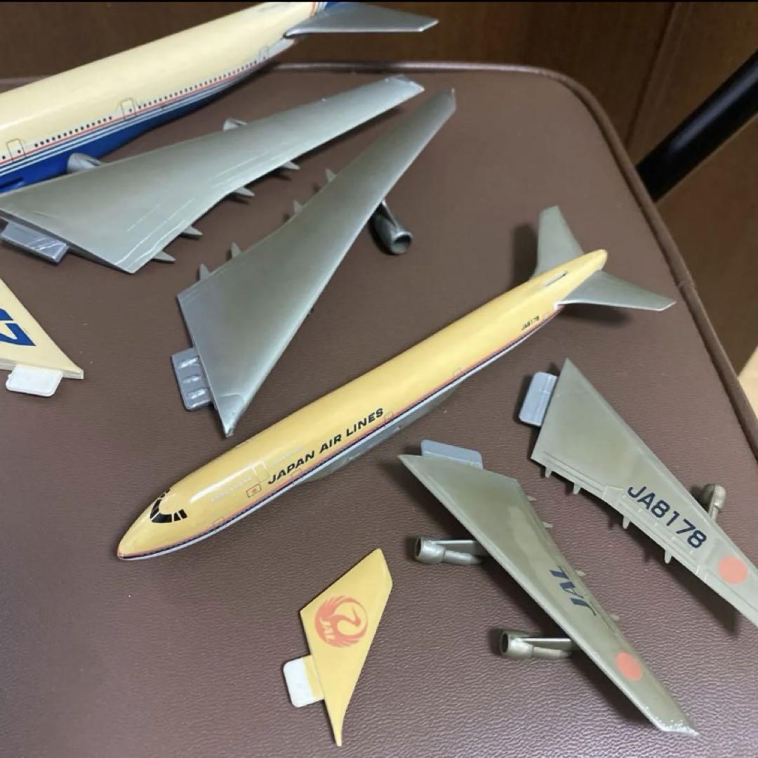 航空機・ヘリコプター Boeing 747-400 SnapFit PlasticJAL ja8178