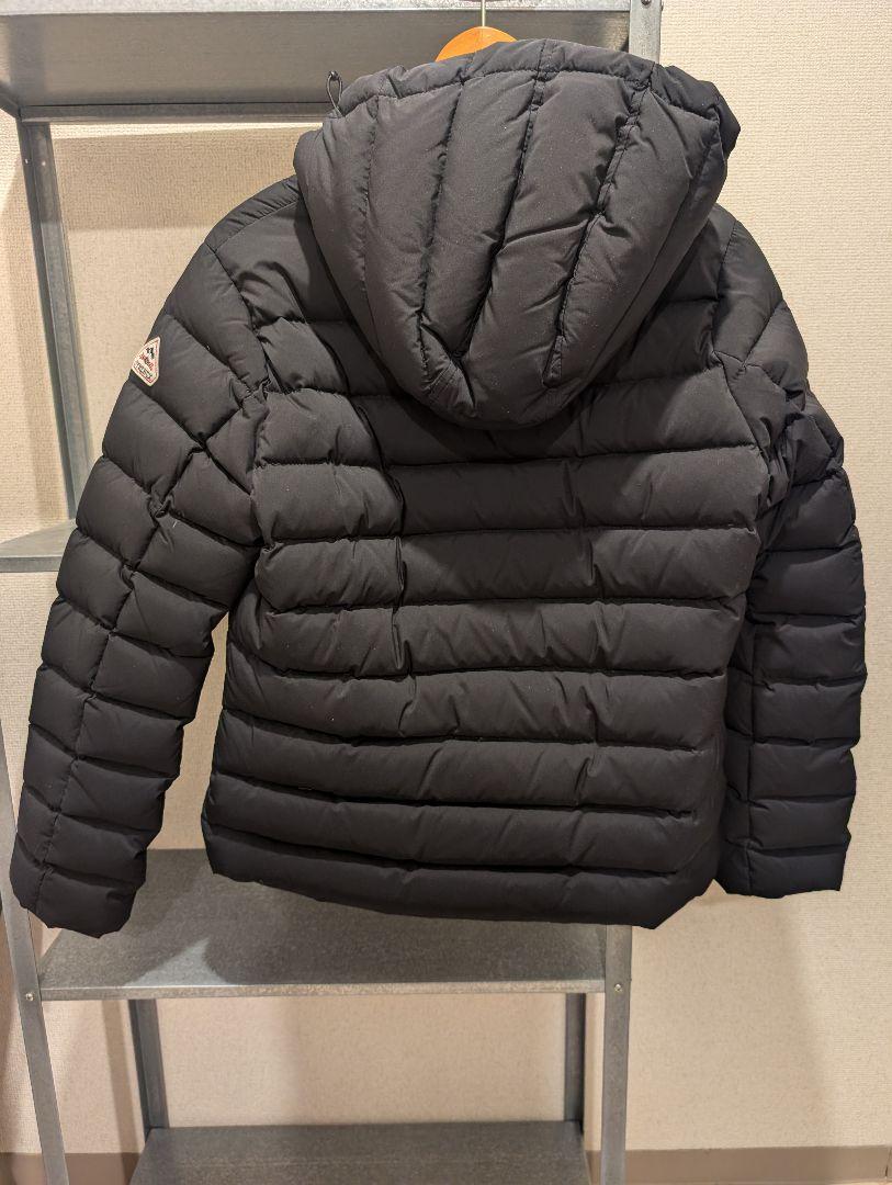 美品　ピレネックス　38 ブラック　スプートニックソフト　ダウンジャケット