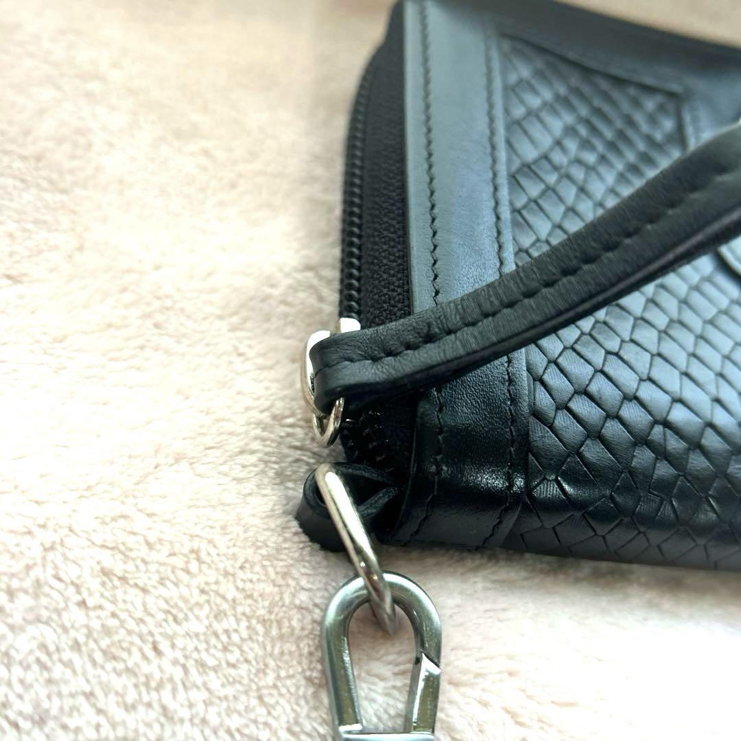 ☆美品☆LONGCHAMP☆ストラップコンパクトウォレット☆ロンシャン財布☆