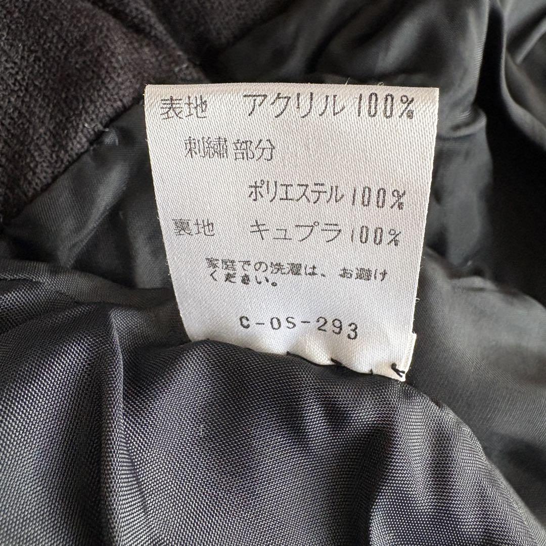 80's 90's vintage ノーカラージャケット フォーマル 花柄 派手 レディース 古着 the Quacker Factory カラフル 蝶々 花 野花