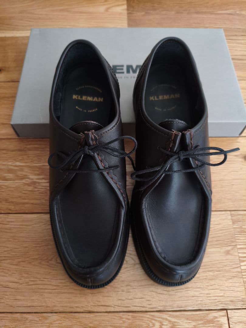 KLEMAN PADROR サイズ 42 マロン ノワール27cm KLEMAN