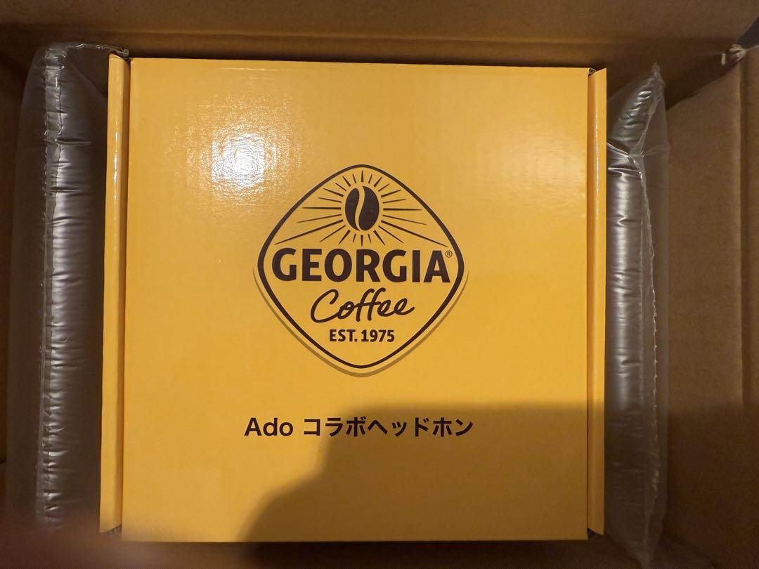 【新品・未使用】Ado　ジョージア　コラボ　ヘッドホン　非売品　限定品 R*様 【新品・未使用】Ado ジョージア コラボ ヘッドホン 非売品