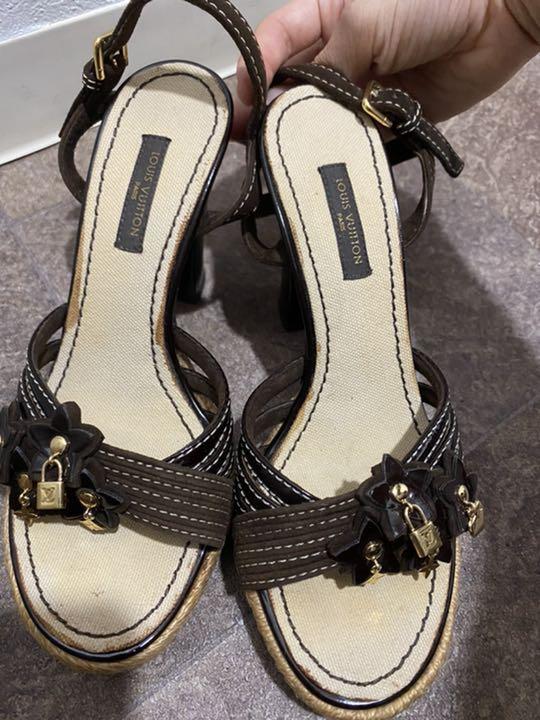 超特価好評 まや様専用 LOUIS VUITTON サンダル 35 RE3QS-m86618484164 ルイヴィトン 新品低価