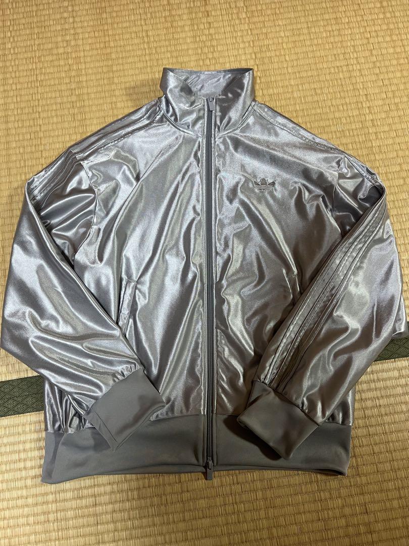 adidas トラックジャケット レアカラー シルバー