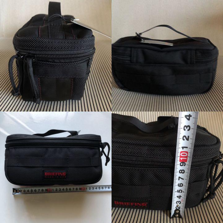 キングバリ≭ ブリーフィング made in USA 新品未使用 P8KG9-m86619811942 BRIEFING ポーチ バニティ