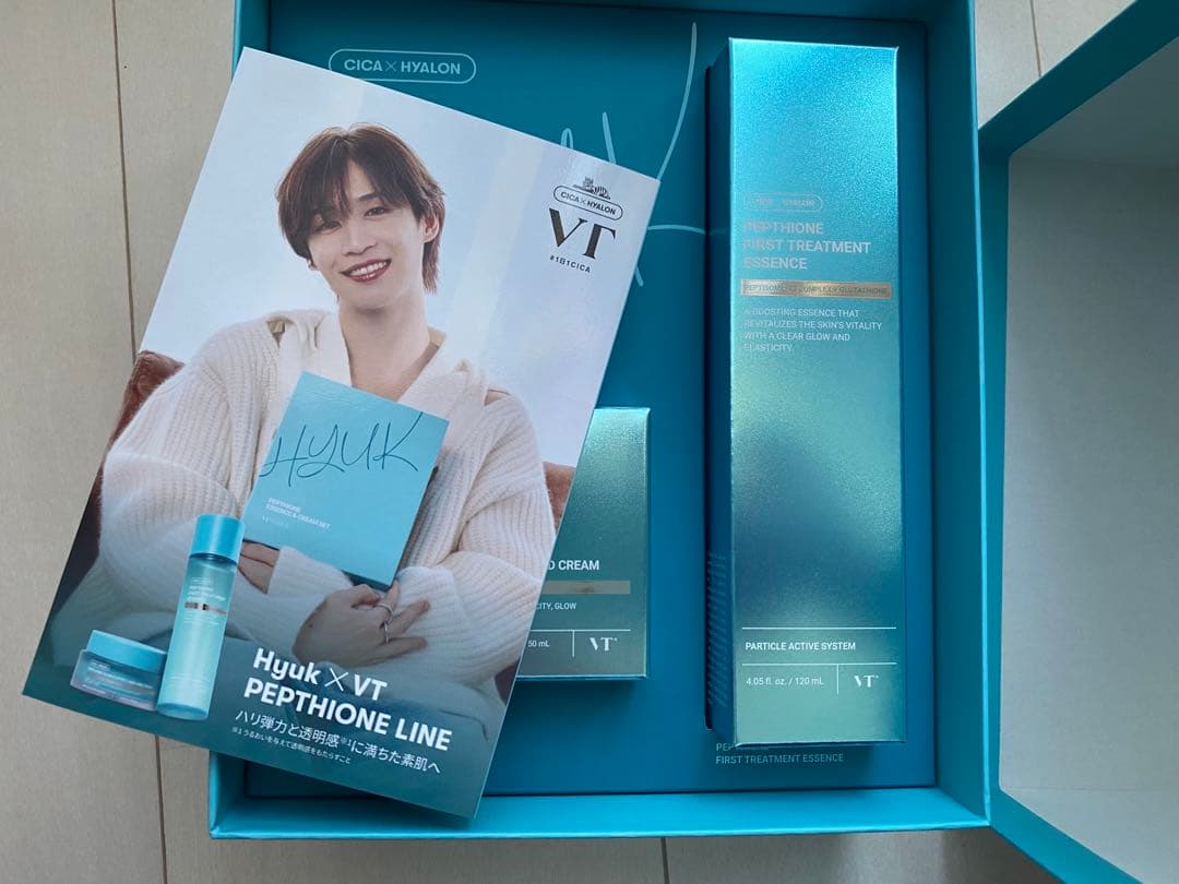 VT ブイティー BOX付き ヒョク共同開発 ぺプチオン2種セット