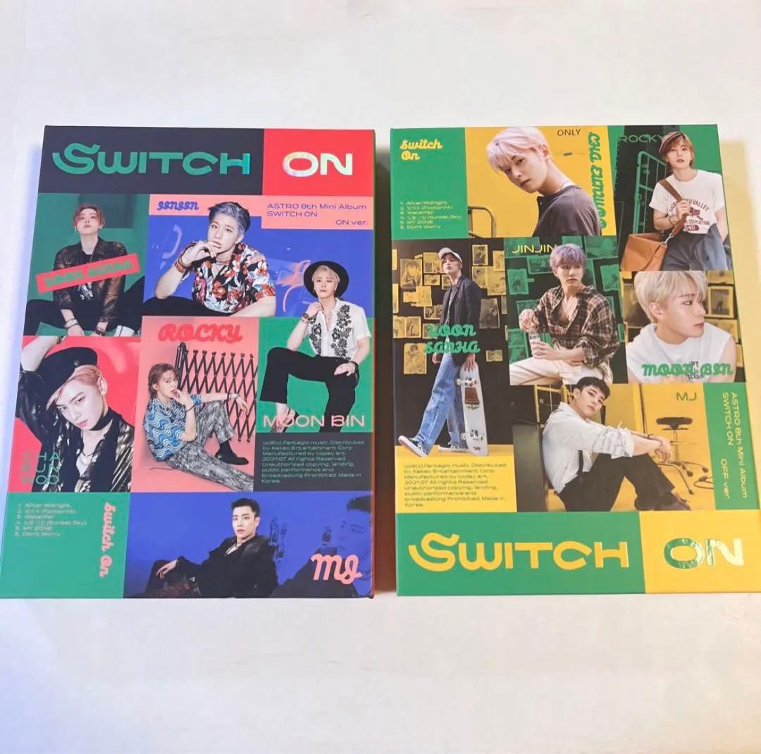 予約】 ASTRO セット アルバム トレカ チャウヌ on switch K-POP