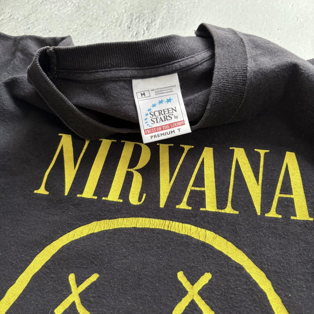本店は 90s メルカリ - STARS SCREEN SMILE NIRVANA トップス