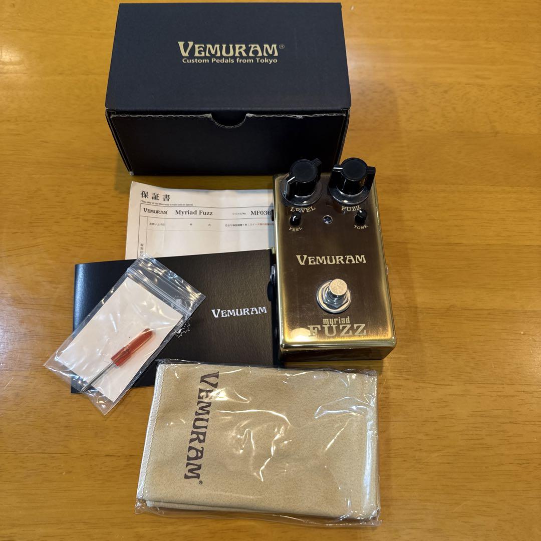 VEMURAM Myriad Fuzz ギターエフェクター VEMURAM Myriad Fuzz ファズ ギターエフェクター(ベムラム